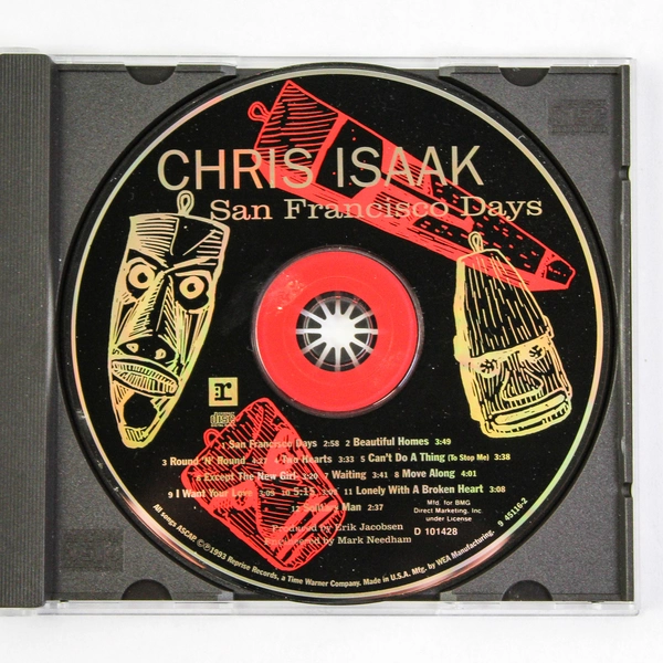 Chris Isaak San Francisco Days CD 1993 Reprise Records Good Condition