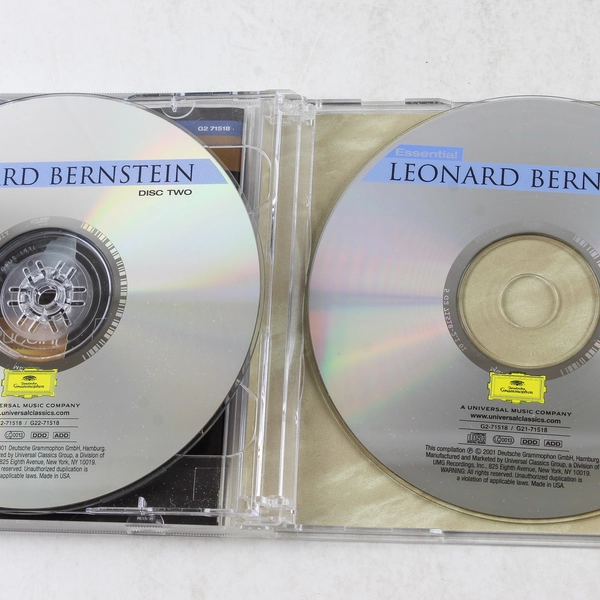 Essential Leonard Bernstein 2001 CD Set Broadway Film Stage Hits