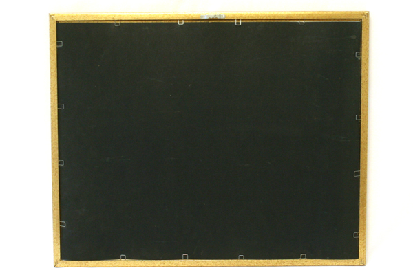 Framed And Matted Print Aerial View Of Dawson City, Yukon, Canada