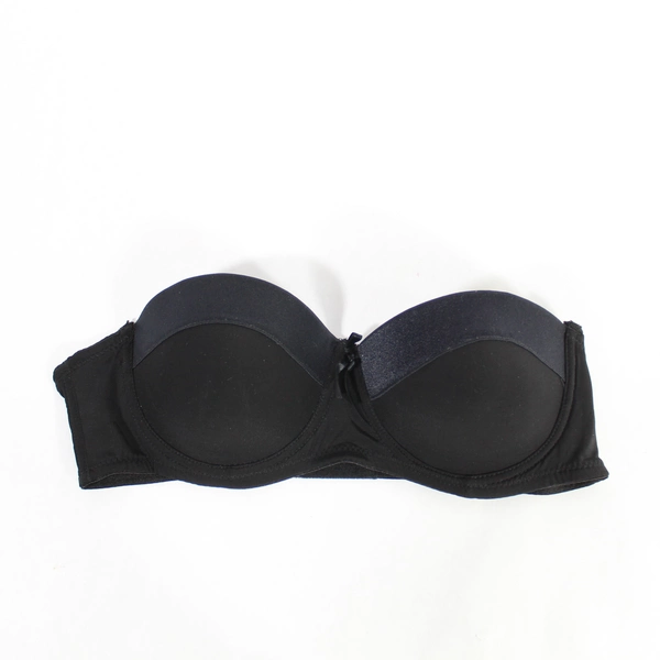 Honeydew Bra Women's Size 34B Black Accent Bow Modified Straps Missing