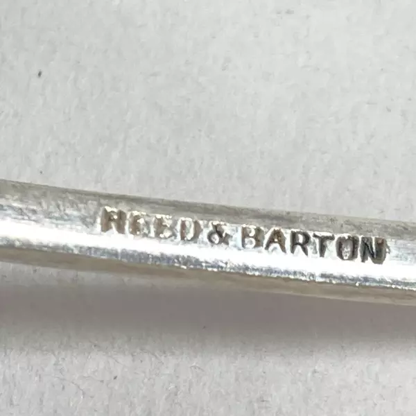 Reed & Barton Silver Plated Cream Ladle 1964 Harlequin Pattern
