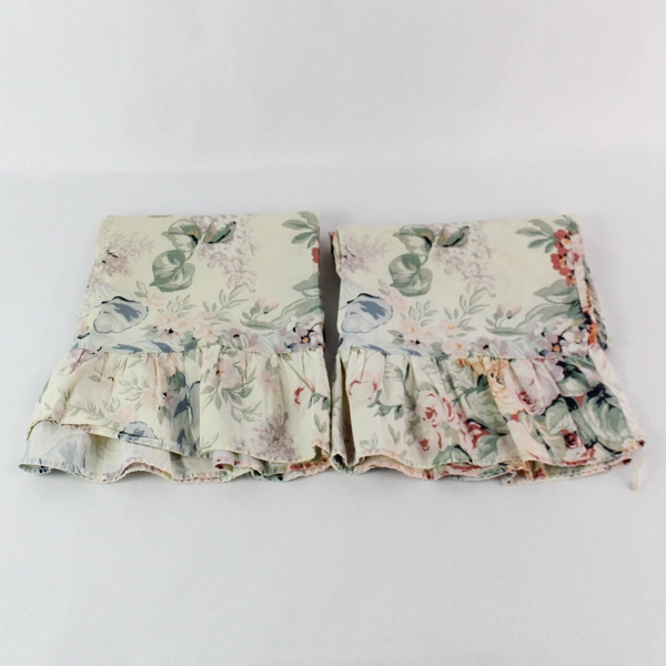 Mixed Lot of 6 Polka Dot and Floral Varied Size Pillowcases DIY Fabric Craft