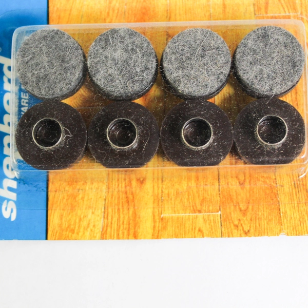 Shepherd Hardware 9933 8 Pack 7/8" Nail-On Heavy Duty Felt Pads Protectors