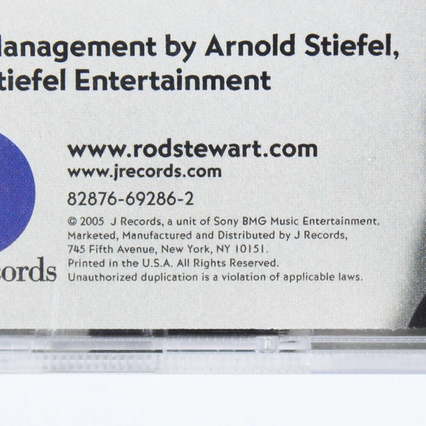 Rod Stewart Thanks For The Memory The Great American Songbook Vol. 4 CD