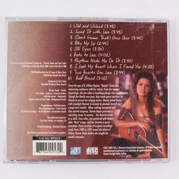 Eilleen Shania Twain Beginnings CD Remastered 2005 BCI Music Good Condition