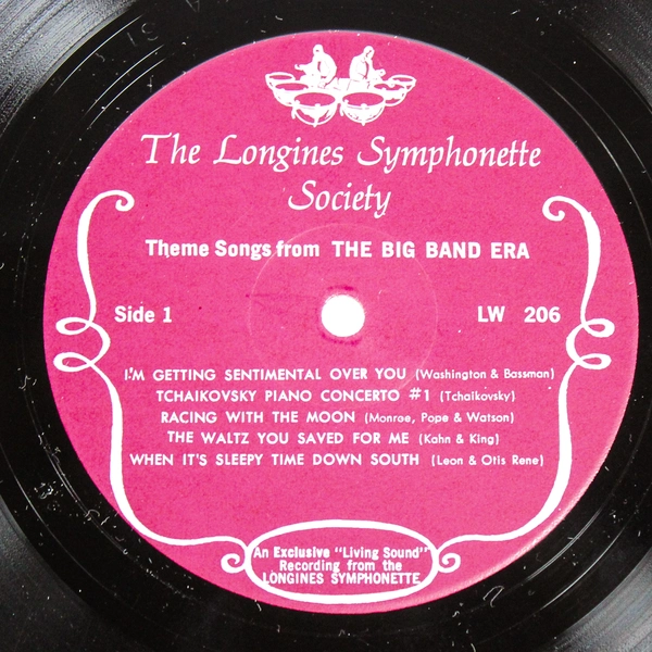 Big Band Era Theme Songs Longines Symphonette Vinyl LP - Good Condition