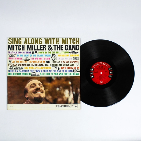 Sing Along With Mitch Miller & The Gang Vinyl LP 1958 Columbia CL 1160