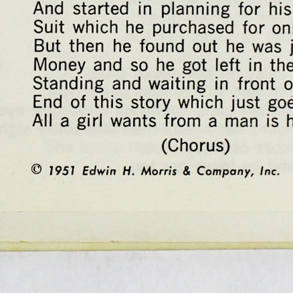 Sing Along With Mitch Miller & The Gang Vinyl LP 1958 Columbia CL 1160