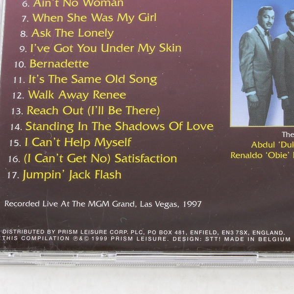 The Four Tops Collection The Four Tops CD 2001 Prism