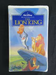 Walt Disney's The Lion King VHS Cassette Tape 2977 Clam Shell Case Masterpiece