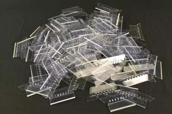 98 Clear Hanging File Folder Tabs Dividers 3" Office Organizers