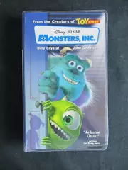 Disney Pixar Monsters, Inc. 2001 VHS Tape Clamshell Case