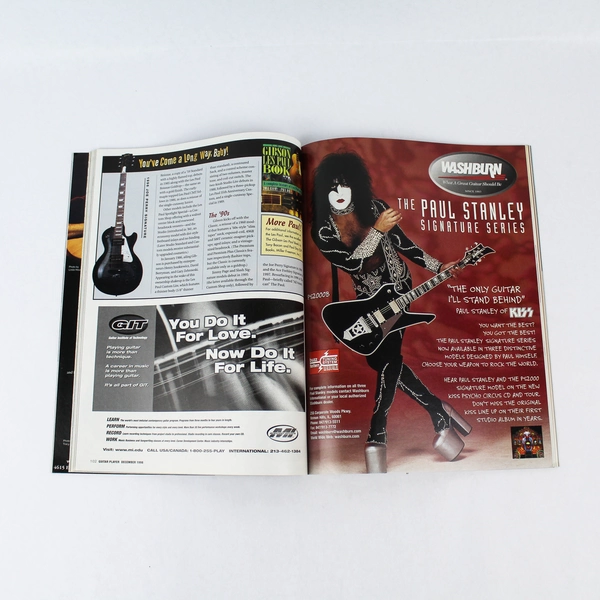 Guitar Player Magazine Dec 1998 Les Paul Legends Vintage - Very Good Condition