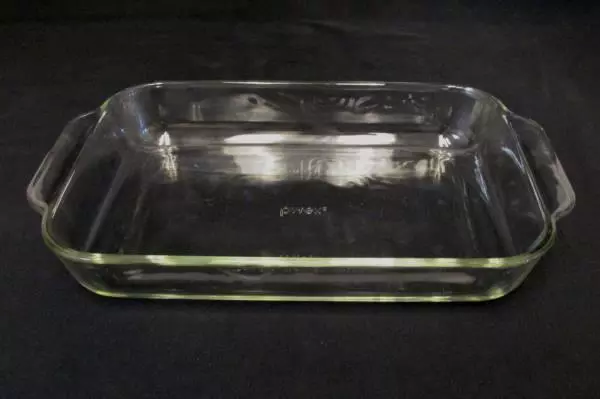 Vintage Clear Glass Pyrex 232 Rectangle Baking Casserole Dish 2.2 Qt