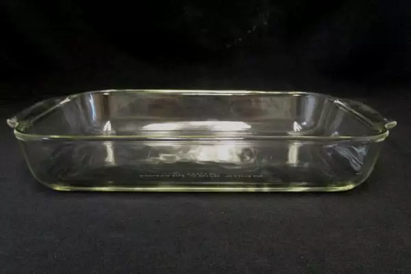Vintage Clear Glass Pyrex 232 Rectangle Baking Casserole Dish 2.2 Qt