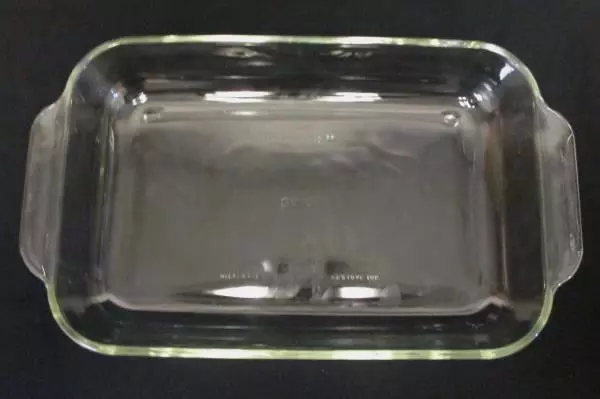 Vintage Clear Glass Pyrex 232 Rectangle Baking Casserole Dish 2.2 Qt