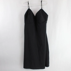Vassarette Short Black Slip Dress Women's Size Medium