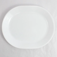 Corelle by Corning White Oval Serving Platter 12" Dinnerware