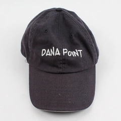 Mega Cap Embroidered Navy Blue Dana Point Baseball Cap One Size