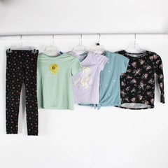 5 Piece Mixed Lot Girls' Clothes 4 Tops and 1 Bottom Size 7/8