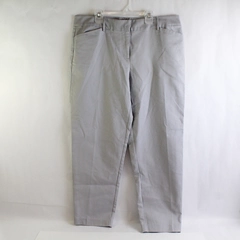 Liz Claiborne Career Emma Classic Light Gray Dress Pants Women's Size 12 