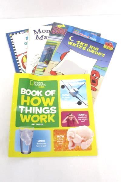 Lot of 5 Young Reader Books I Can Read Scholastic National Geographic Grades 1&2