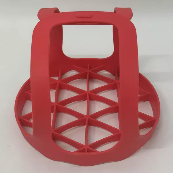 Red Silicone Bakeware Sling W/ Interlocking Handles For 7.5 Inch Pan