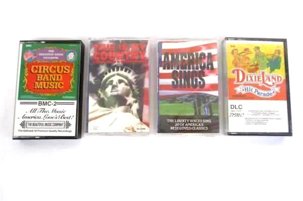 Lot of 10 Mixed Artist CDs Cassettes Americana Folk Dixieland Ragtime Sealed