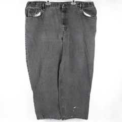 Route 66 Men's Relaxed Fit Black Jeans 40x29 Classic Denim Pants