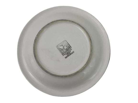 Set of 2 Heritage Mint Black Forest Fruits 10.5 Inch Stoneware Dinner Plates