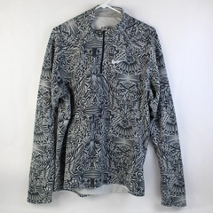 Nike Fit Dry Quarter Zip Pullover Native Abstract Design Men's Size Medium