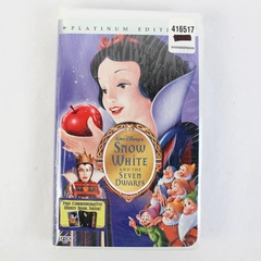 Snow White and the Seven Dwarfs Platinum Edition Clamshell VHS Tape
