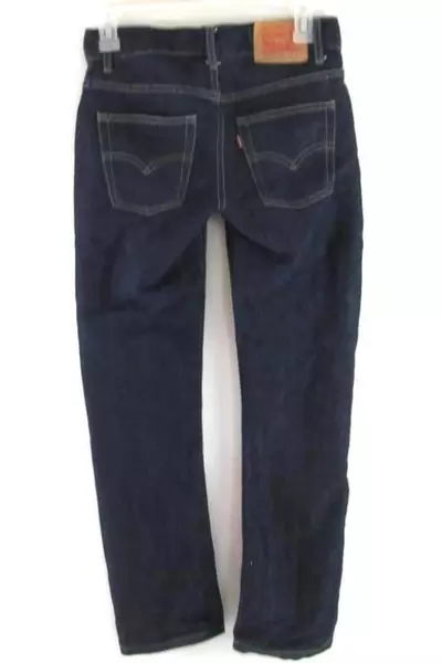 Levis 511 Slim Jeans Pants Blue Dark Wash Boy's Size 12 Reg 26 x 26