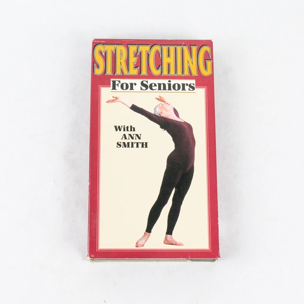 Stretching for Seniors VHS Tape with Ann Smith - 1997, Good Condition