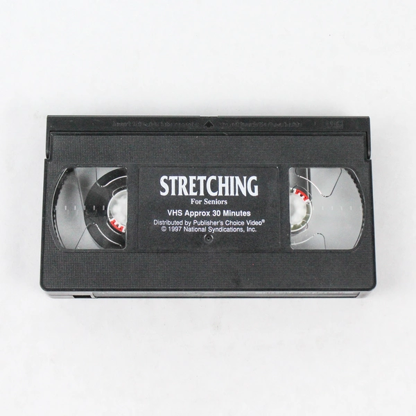Stretching for Seniors VHS Tape with Ann Smith - 1997, Good Condition