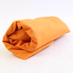 Woven Lightweight Lining Fabric Orange Cotton, 54" W x 3 Yards L 