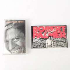 Lot of 2 Robert Palmer Cassette Tape Riptide Clues