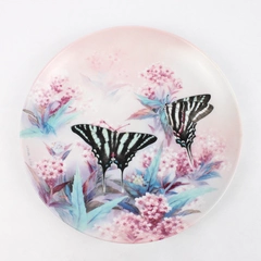 Zebra Swallowtails by Lena Liu W. S. George Butterflies Decorative Plate 1989