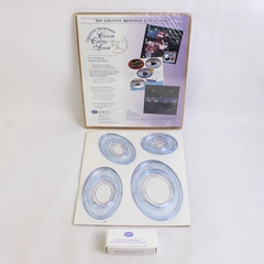 3 Piece Set Creative Memories Custom Cutting System Mat Blade Oval Pattern