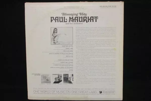 Paul Mauriat and His Orchestra Blooming Hits 1967 Vinyl 12in 33RPM LP PHS 600248