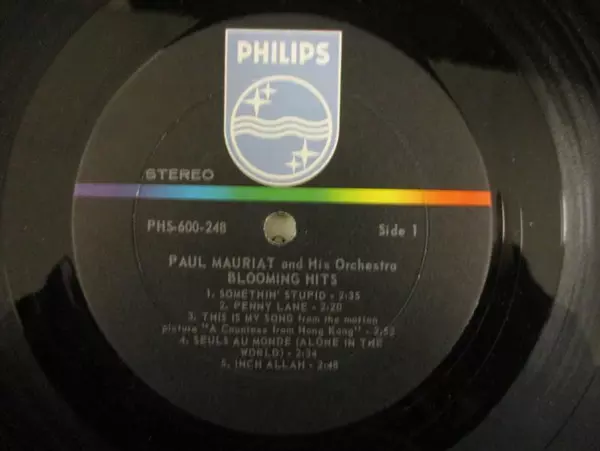Paul Mauriat and His Orchestra Blooming Hits 1967 Vinyl 12in 33RPM LP PHS 600248