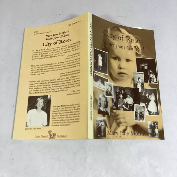 City of Roses: Stories from Girlhood by Mary J. Moffat 1986 Paperback