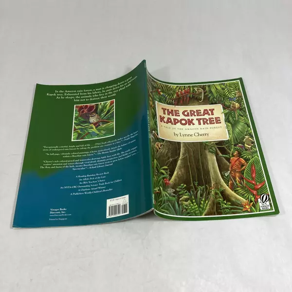 The Great Kapok Tree by Lynne Cherry 2000 Paperback Harcourt Kids Book