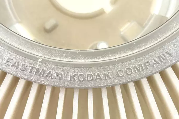 Vintage Kodak Transvue 140 Slide Carousel Projector Tray With Box Gray