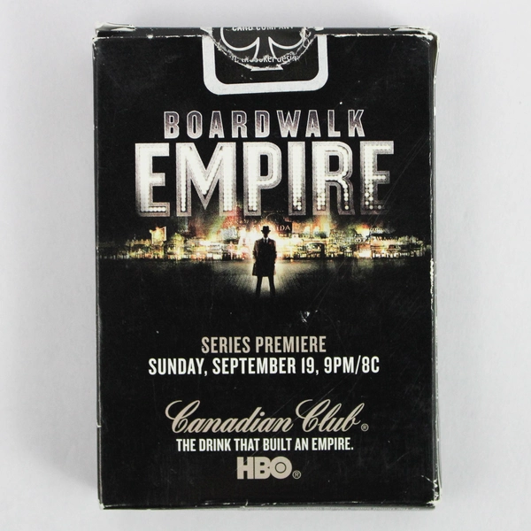 HBO Boardwalk Empire Playing Cards Caesars Atlantic City Canadian Club Whiskey