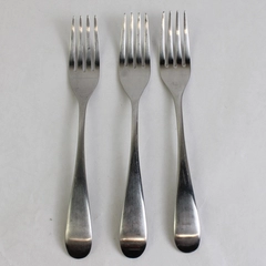 Lot of 3 IKEA Loja Salad Forks 6 7/8" Stainless Steel Satin Flatware
