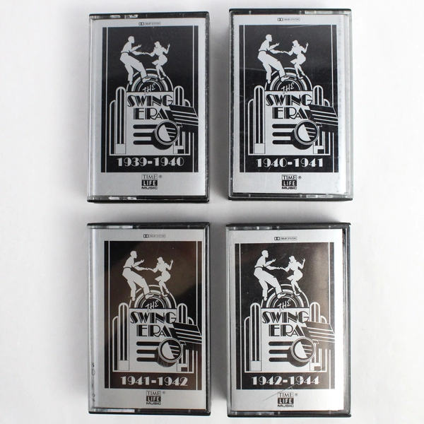 Lot of 4 Time Life Music The Swing Era Cassette Set 1939-44 Incomplete Set