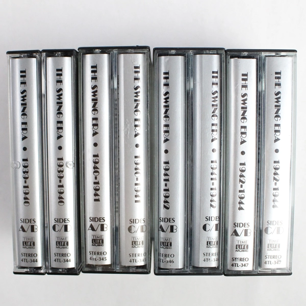 Lot of 4 Time Life Music The Swing Era Cassette Set 1939-44 Incomplete Set