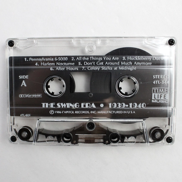 Lot of 4 Time Life Music The Swing Era Cassette Set 1939-44 Incomplete Set