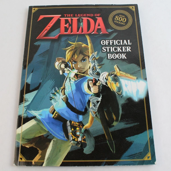 The Legend of Zelda Official Sticker Book Nintendo Used